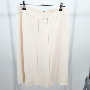Tory Burch Cream Pencil Skirt